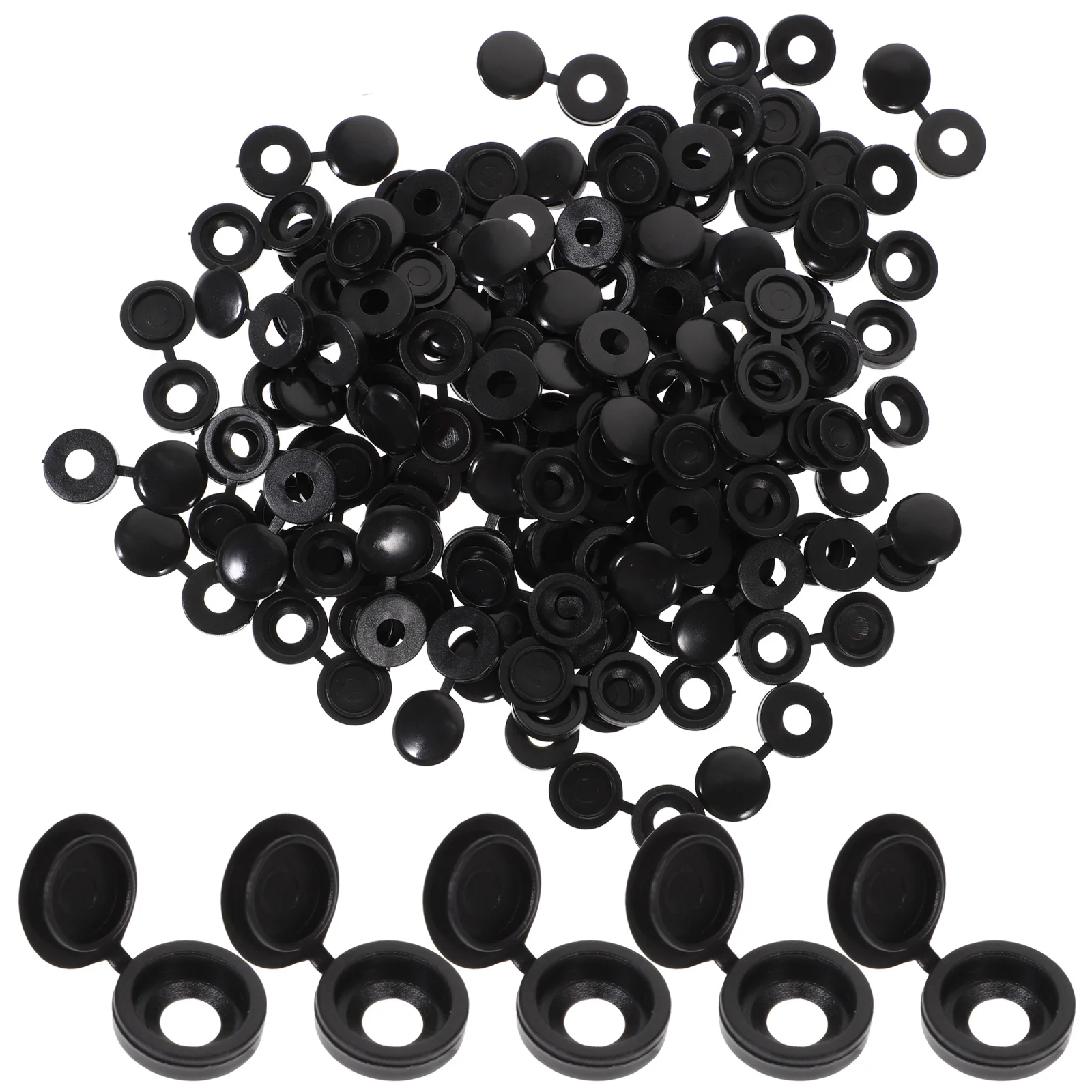 100 Pcs Black PP Screw Caps Furniture Decoration UV Protection Water Resistant Easy Install Home Office School
100 Pcs Black PP Screw Caps Furniture Decoration UV Protection Water Resistant Easy Install Home Office School
