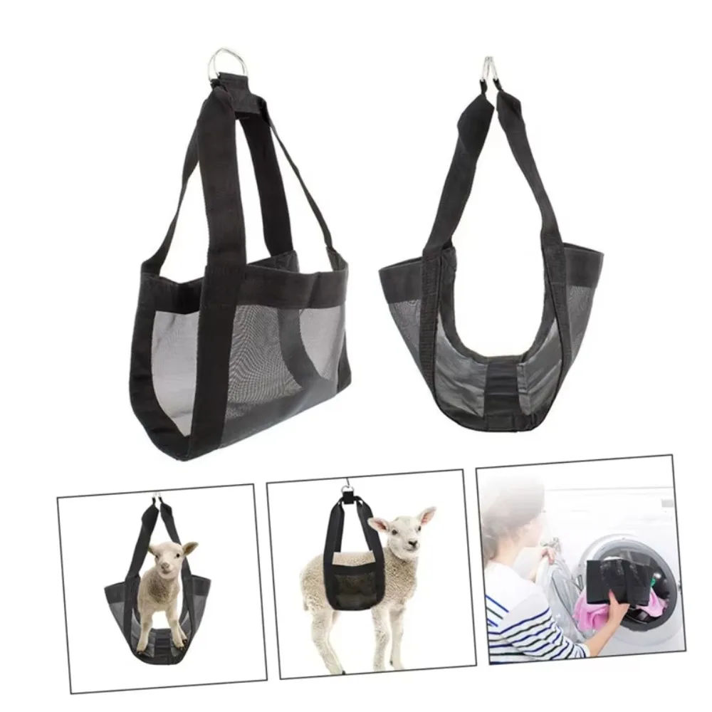 Adjustable Weighing Sling Convenient Durable Livestock Hang Scale Black Animals Weighing Strap for Weighing Calf Lambs Newborn
Adjustable Weighing Sling Convenient Durable Livestock Hang Scale Black Animals Weighing Strap for Weighing Calf Lambs Newborn
