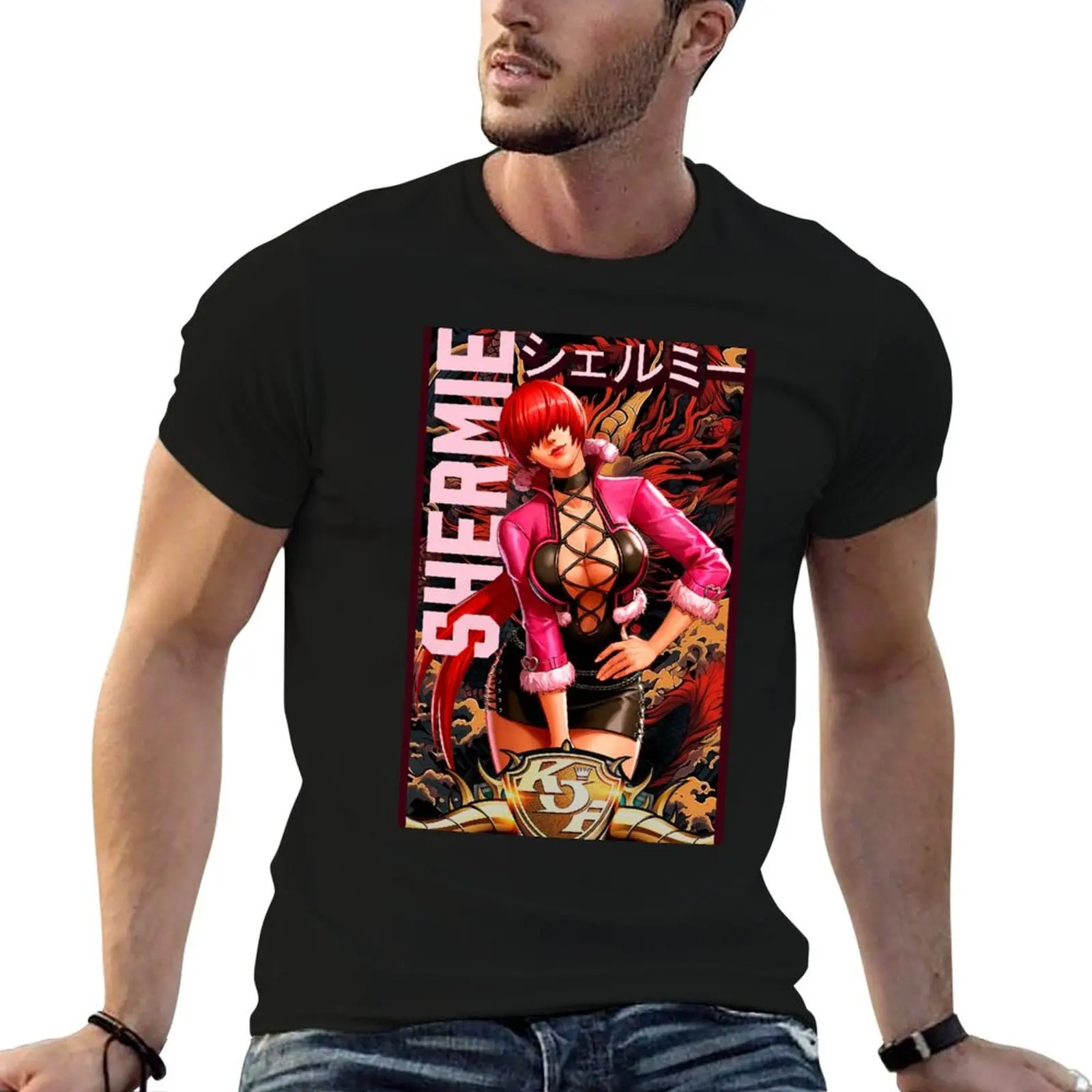 Shermie Arcade Retro King of Fighters Gaming Art T-Shirt men t shirt cotton 100% man t shirts high quality luxury brand T-Shirt
Shermie Arcade Retro King of Fighters Gaming Art T-Shirt men t shirt cotton 100% man t shirts high quality luxury brand T-Shirt