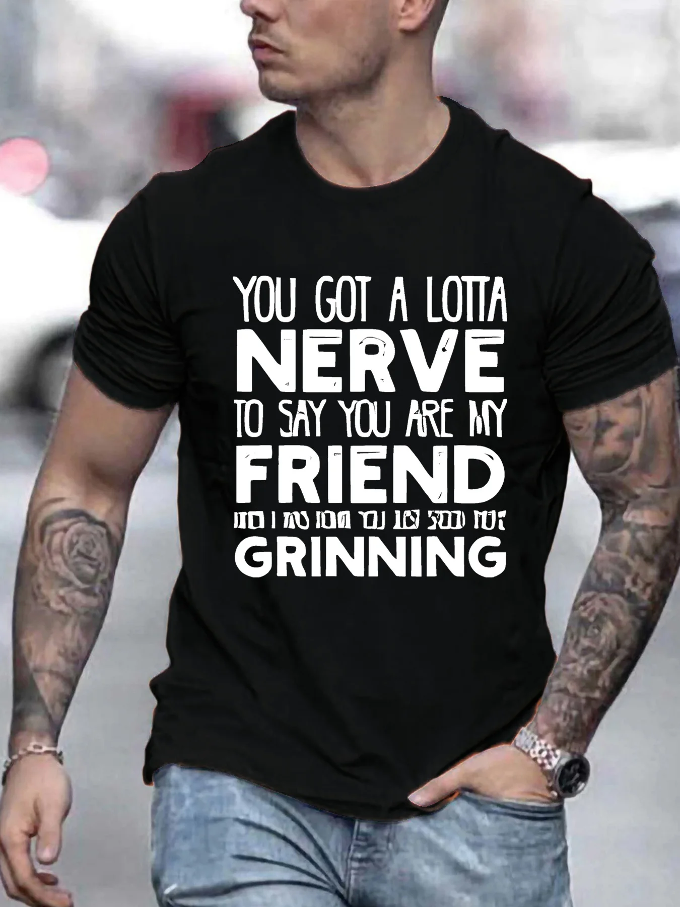 Men'S Casual Crew Neck T-Shirt with Letter Print Lightweight Summer Tee 2026 New Graphic Tshirt Unisex Streetwear Pullovers
Men'S Casual Crew Neck T-Shirt with Letter Print Lightweight Summer Tee 2026 New Graphic Tshirt Unisex Streetwear Pullovers