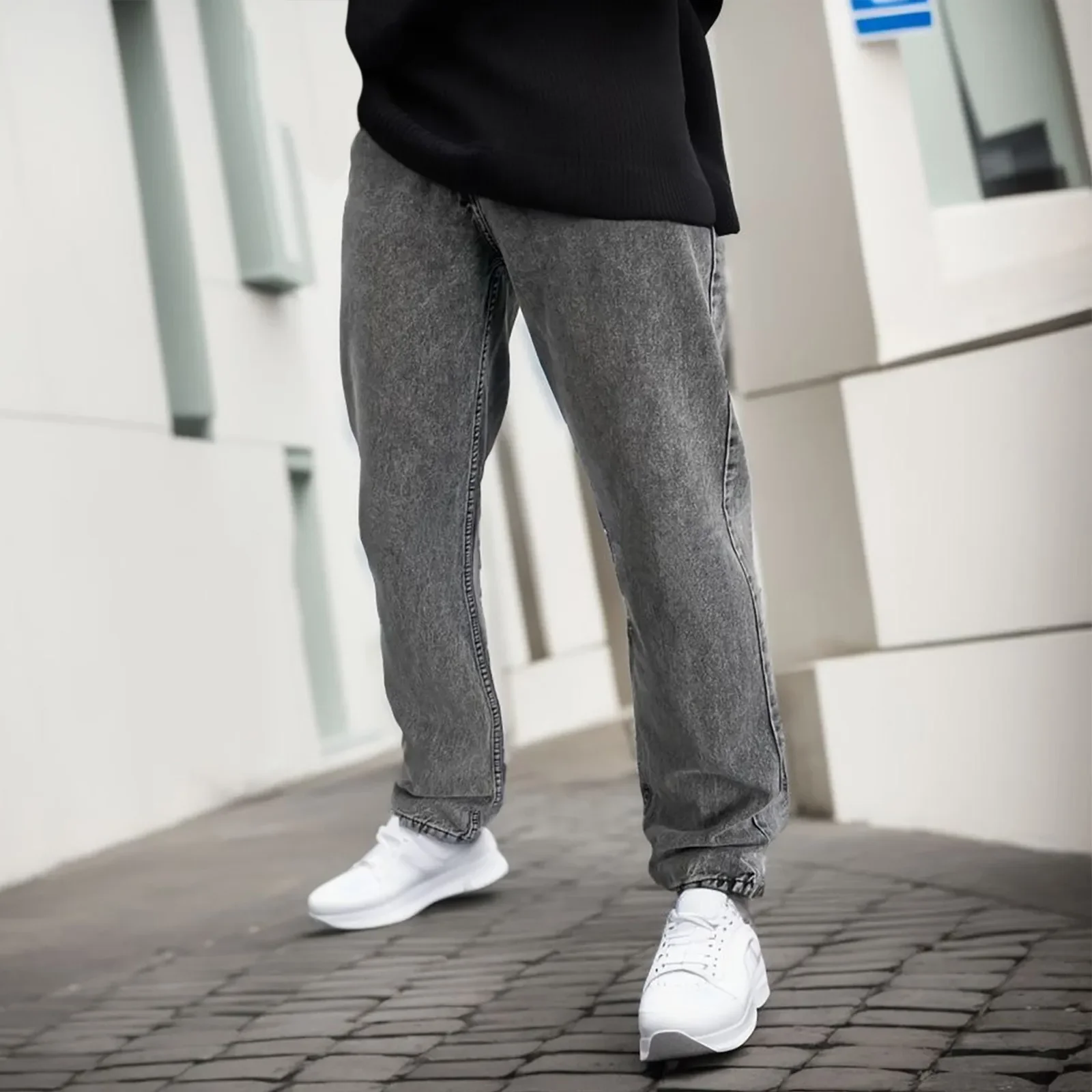 Casual Retro Denim Jeans Men'S Solid Zipper Straight Trousers High Waist Fly Fashion Pocket Pants Harajuku Grunge Men'S Pants
Casual Retro Denim Jeans Men'S Solid Zipper Straight Trousers High Waist Fly Fashion Pocket Pants Harajuku Grunge Men'S Pants