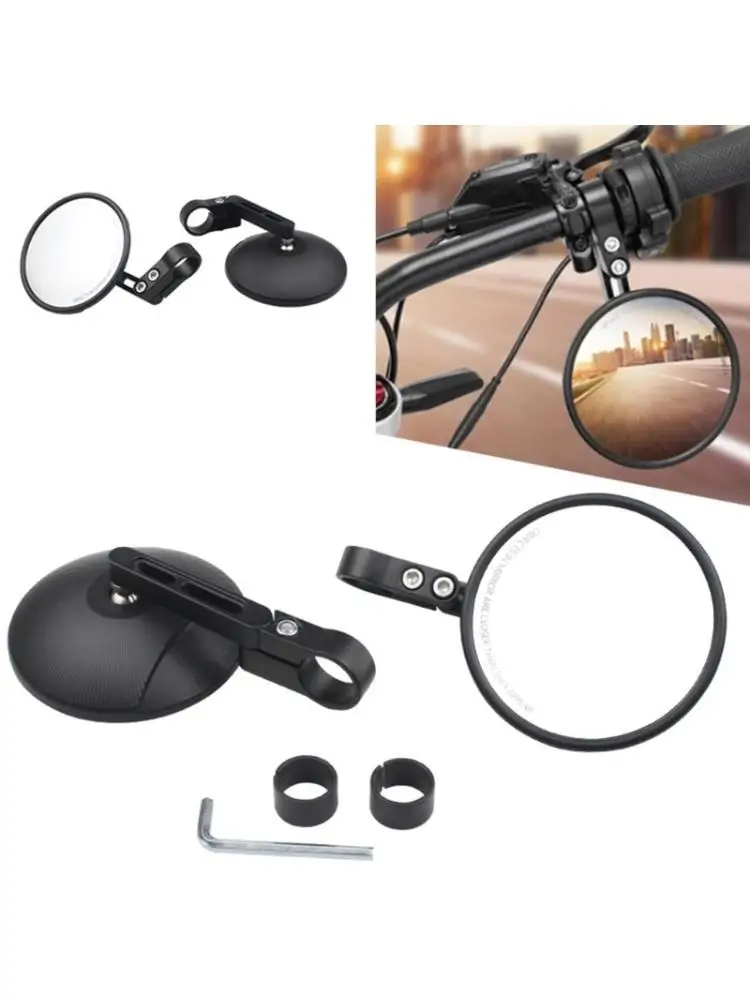 02DE Panoramic Visibility Bike Rearview Mirror Shockproof ABS Build 360 Adjustable Easy Installation for Motorcycles
02DE Panoramic Visibility Bike Rearview Mirror Shockproof ABS Build 360 Adjustable Easy Installation for Motorcycles