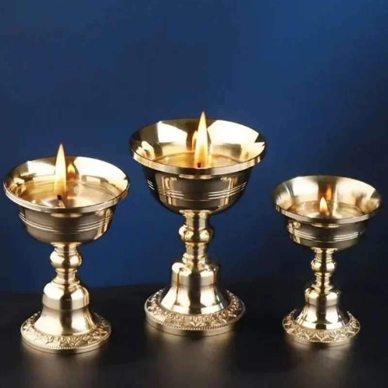 Tibetan Altars Candle Lamp,Buddhism Bronze Candle Cup,Eternal Ghee Floating Holy Candlestick Holder,Buddhist Religious Items
Tibetan Altars Candle Lamp,Buddhism Bronze Candle Cup,Eternal Ghee Floating Holy Candlestick Holder,Buddhist Religious Items