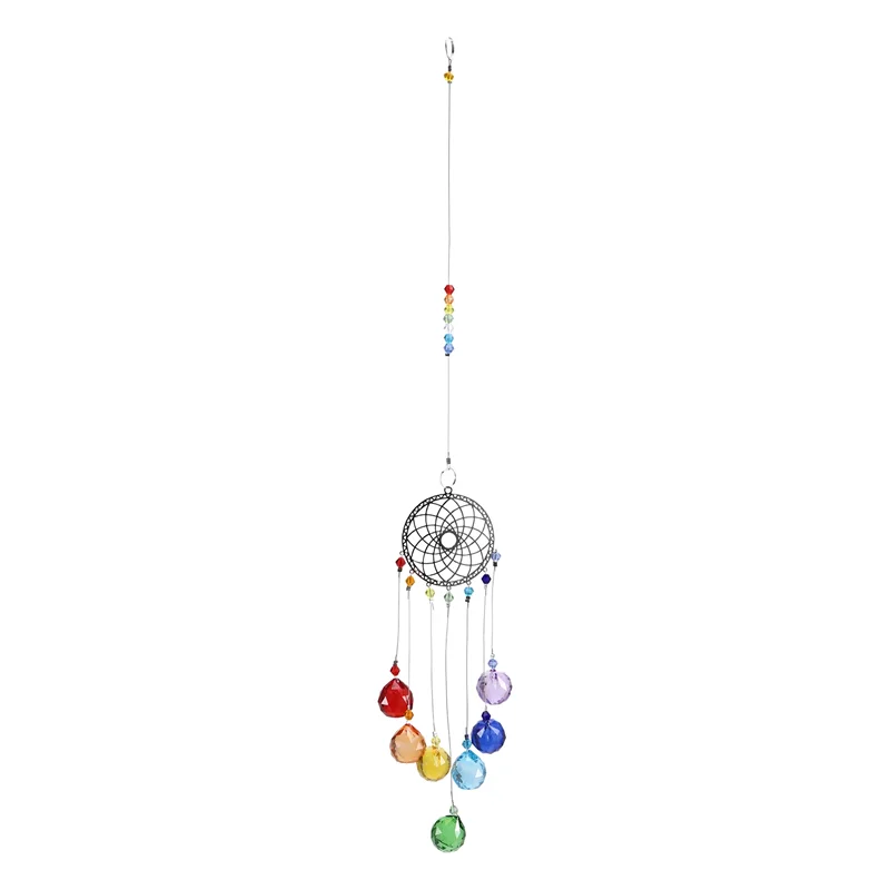 AD23-Crystals Rainbow Maker Suncatcher Window Hanging Ornament Garden Decoration Sun Catcher Pendant Chakra Beads
AD23-Crystals Rainbow Maker Suncatcher Window Hanging Ornament Garden Decoration Sun Catcher Pendant Chakra Beads