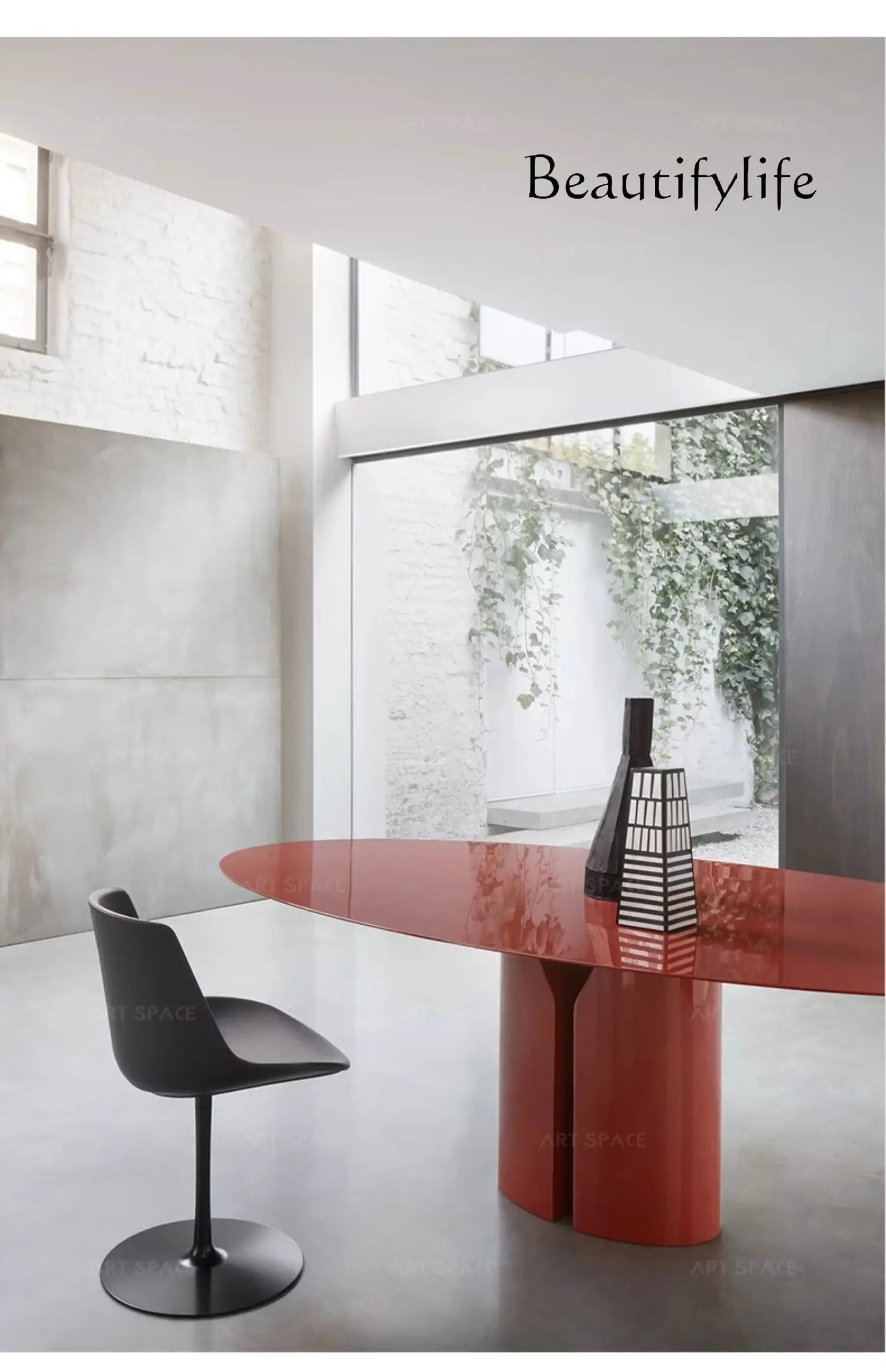 muebles para hogar American Minimalist Long Oval Dining Table Light Luxury Creative Strange Shape High-End Home Dining Table Din
muebles para hogar American Minimalist Long Oval Dining Table Light Luxury Creative Strange Shape High-End Home Dining Table Din