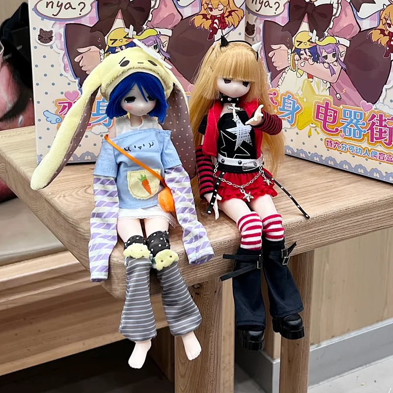 В наличии: Оригинальная коллекционная фигурка BJD 1/6 из серии «Волшебная девочка» в слепой коробке, кавайная подвижная кукла, настольное украшение, модный подарок
В наличии: Оригинальная коллекционная фигурка BJD 1/6 из серии «Волшебная девочка» в слепой коробке, кавайная подвижная кукла, настольное украшение, модный подарок