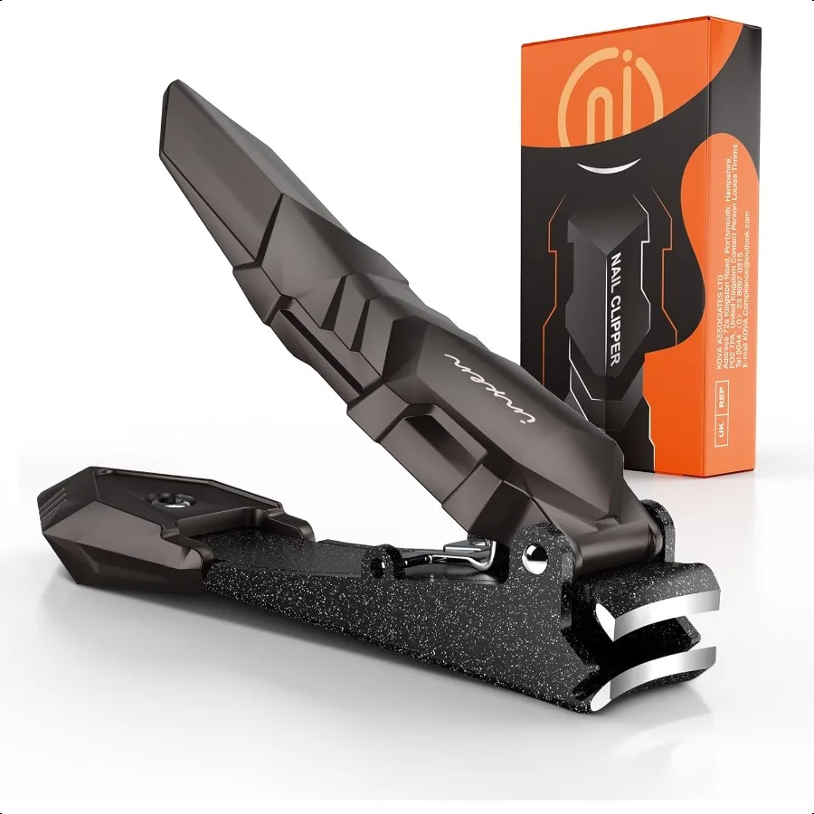 Nail Clippers for Men with Catcher No Splash SelfCollecting Premium Steel Clippers for Fingernails Toenails Ideal Gift Grooming
Nail Clippers for Men with Catcher No Splash SelfCollecting Premium Steel Clippers for Fingernails Toenails Ideal Gift Grooming