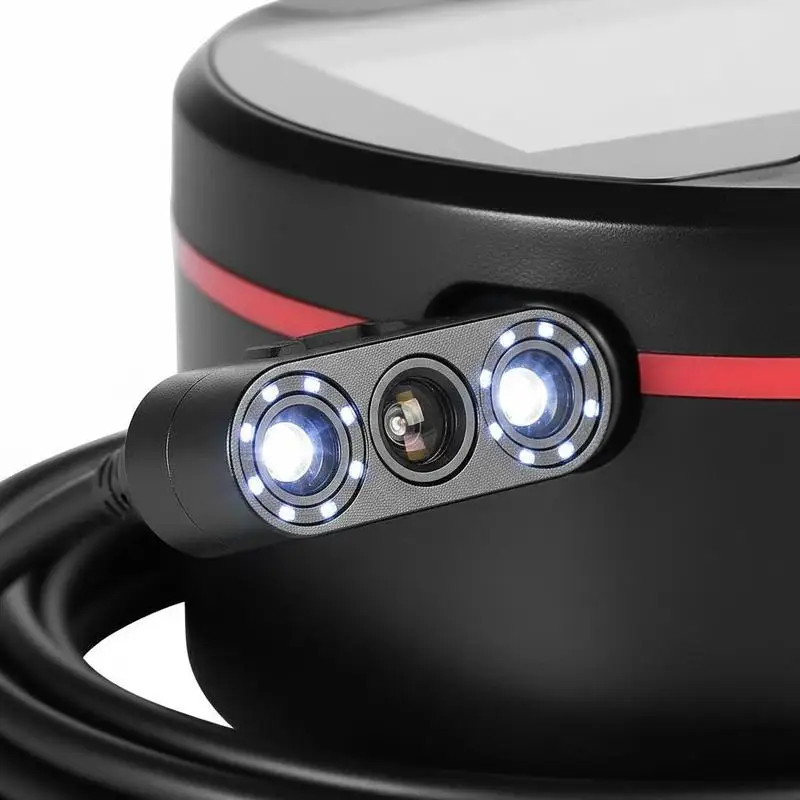 Borescope Triple Lens Endoscope Camera with Light, 4.3" IPS Screen Inspection Camera with 8 + 2 Lights, IP67 Waterproof Snake Scope Camera for Automotive, Plumbing (16.4FT Cable, 32GB Card)
Borescope Triple Lens Endoscope Camera with Light, 4.3" IPS Screen Inspection Camera with 8 + 2 Lights, IP67 Waterproof Snake Scope Camera for Automotive, Plumbing (16.4FT Cable, 32GB Card)