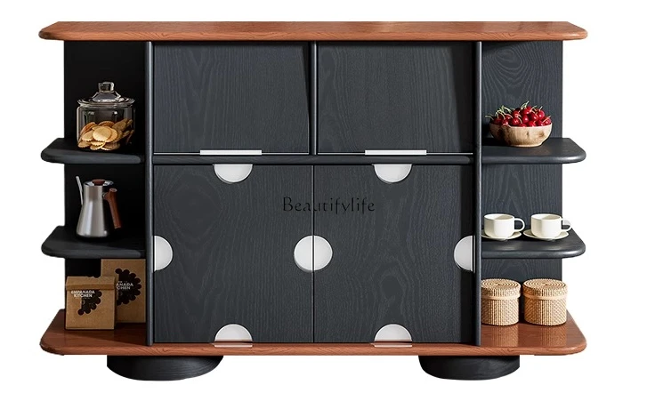 French wabi-sabi wind medieval solid wood living room dining room side cabinet locker storage
French wabi-sabi wind medieval solid wood living room dining room side cabinet locker storage