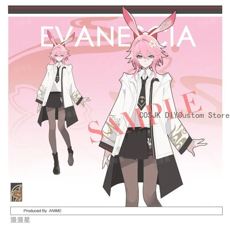 2026 Game Evanescia Honkai:Star Rail Cosplay Costume Anime Daily Autumn Wind Coat Hoodies Tops JK Skirt Jacket Fashion Outfit
2026 Game Evanescia Honkai:Star Rail Cosplay Costume Anime Daily Autumn Wind Coat Hoodies Tops JK Skirt Jacket Fashion Outfit