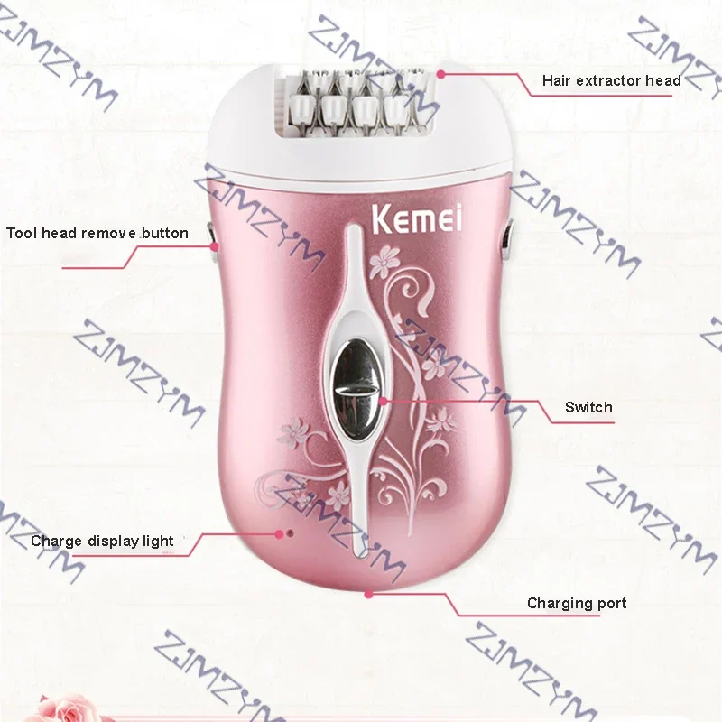 Electric Epilator Women Facial Female Shaver Lady Trimmer Electric Hair Removal Rechargeable Face Hair Remover
Electric Epilator Women Facial Female Shaver Lady Trimmer Electric Hair Removal Rechargeable Face Hair Remover