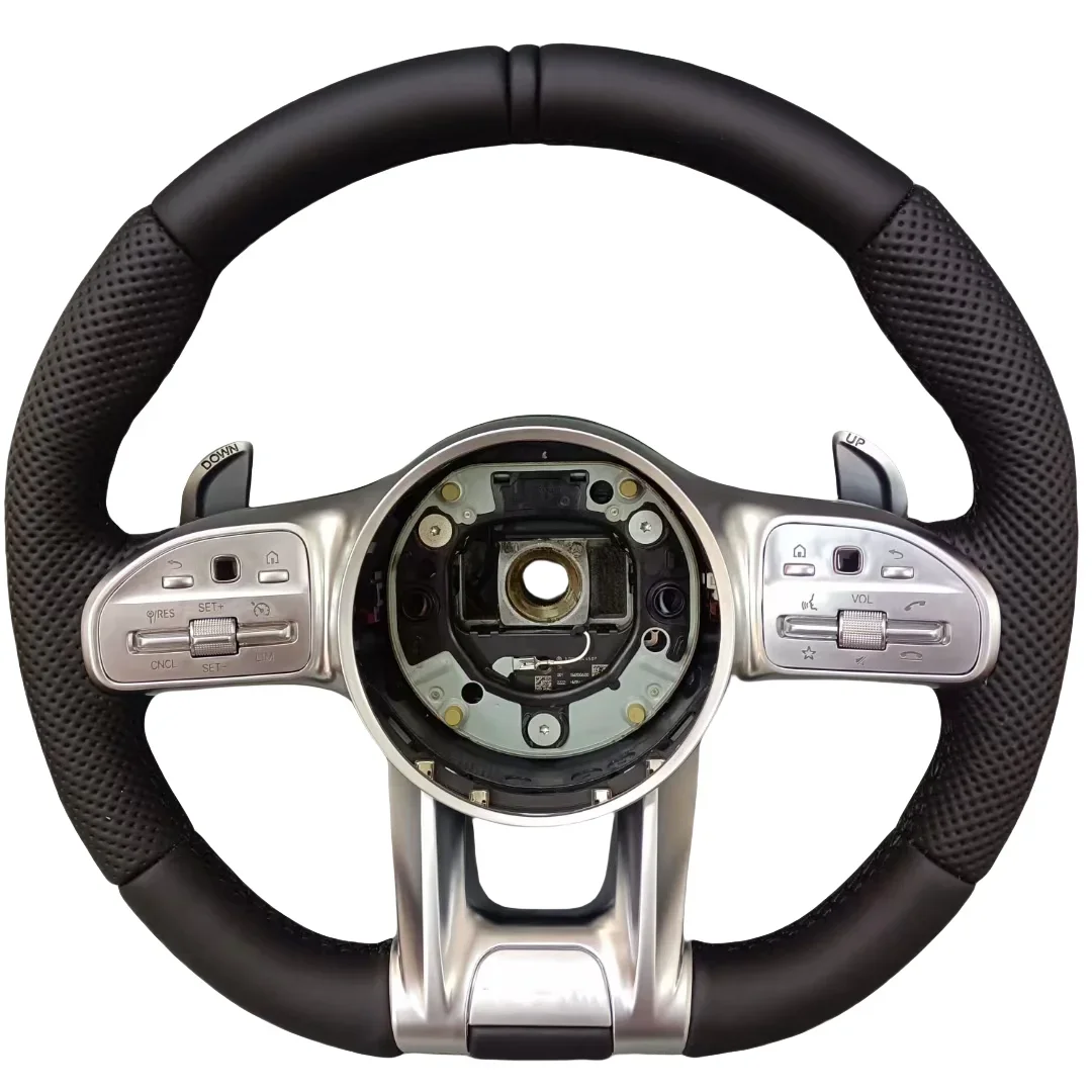 For AMG GTR GT C63 A45 S63 S65 G500 G63 E63 GLE63 GLC63 W205 W222 W213 Full Leather LED Carbon Fiber Steering Wheel
For AMG GTR GT C63 A45 S63 S65 G500 G63 E63 GLE63 GLC63 W205 W222 W213 Full Leather LED Carbon Fiber Steering Wheel