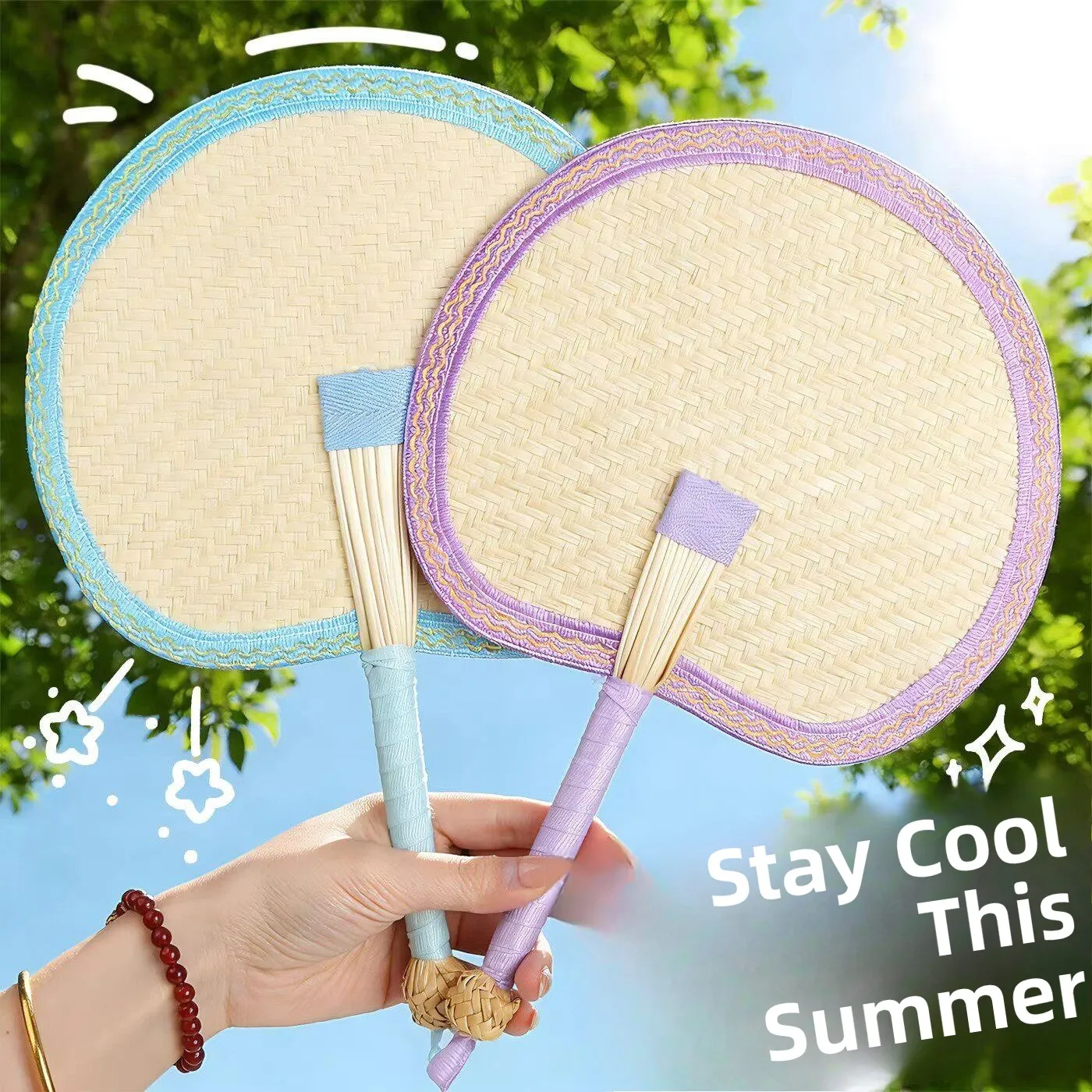 Portable round Woven Straw Fan Handheld Ancient Style Handmade Durable Summer Fan Pure Color Oscillating Fan Home Use Fan
Portable round Woven Straw Fan Handheld Ancient Style Handmade Durable Summer Fan Pure Color Oscillating Fan Home Use Fan