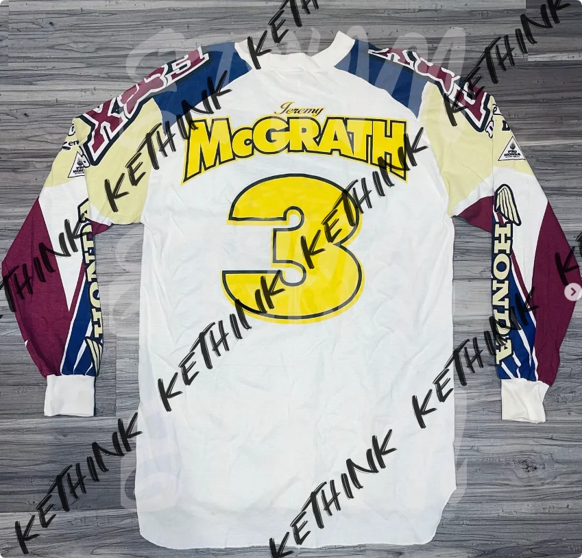 Быстросохнущий мотоциклетный трикотаж Honda, дышащая рубашка для верховой езды с длинными рукавами MCGRATH Y2K Dirt Bike и Mountain Racing, повседневное снаряжение
Быстросохнущий мотоциклетный трикотаж Honda, дышащая рубашка для верховой езды с длинными рукавами MCGRATH Y2K Dirt Bike и Mountain Racing, повседневное снаряжение