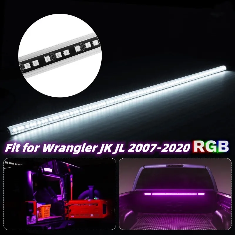 Автомобильный светодиодный RGB-светильник для задней двери, автомобильная атмосферная лампа с дистанционным управлением, декоративный светильник, подходит для Wrangler JK JL 2007-2020
Автомобильный светодиодный RGB-светильник для задней двери, автомобильная атмосферная лампа с дистанционным управлением, декоративный светильник, подходит для Wrangler JK JL 2007-2020
