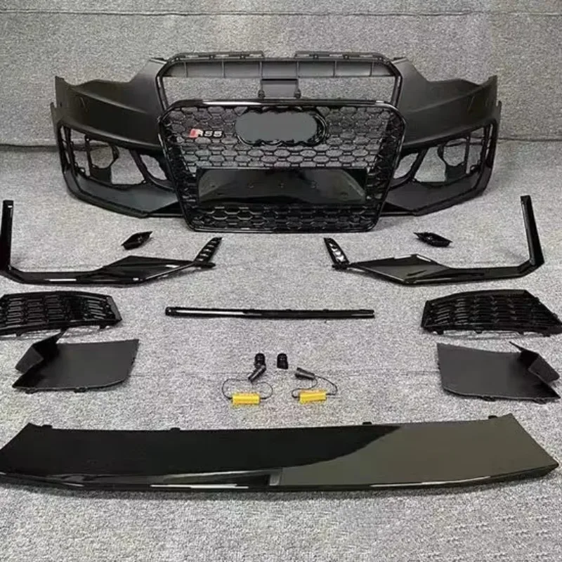 High Quality Car Bumper With Grill Bodykit For 2013-2016 AUDI A5 Upgrade 2017 RS5
High Quality Car Bumper With Grill Bodykit For 2013-2016 AUDI A5 Upgrade 2017 RS5