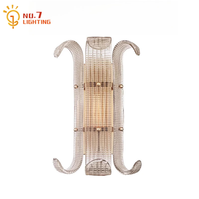 French Retro Luxury Art Decorative Wall Lamp LED Medieval Glass Wall Mounted Living Room Sofas Background Bedroom Bedside Study
French Retro Luxury Art Decorative Wall Lamp LED Medieval Glass Wall Mounted Living Room Sofas Background Bedroom Bedside Study