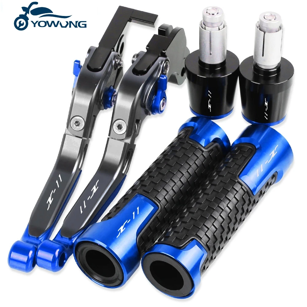 X-11 Motorcycle Aluminum Adjustable Extendable Brake Clutch Levers Handlebar Hand Grips ends For HONDA X-11 1999 2000 2001 2002
X-11 Motorcycle Aluminum Adjustable Extendable Brake Clutch Levers Handlebar Hand Grips ends For HONDA X-11 1999 2000 2001 2002