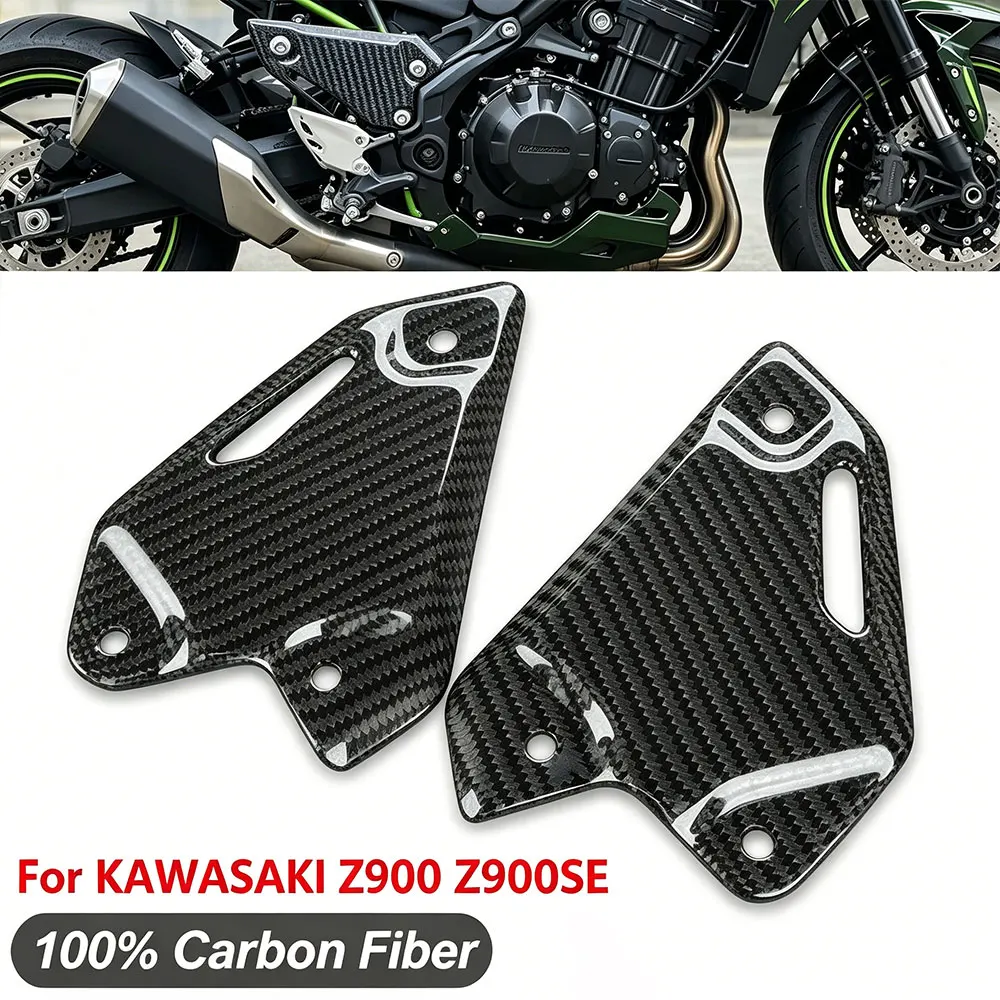 Z900 Carbon Fiber Motorcycle Accessories Footrest Heel Guard Cover For KAWASAKI Z900 2017-2024 Rearsets Foot Rest Peg Protector
Z900 Carbon Fiber Motorcycle Accessories Footrest Heel Guard Cover For KAWASAKI Z900 2017-2024 Rearsets Foot Rest Peg Protector