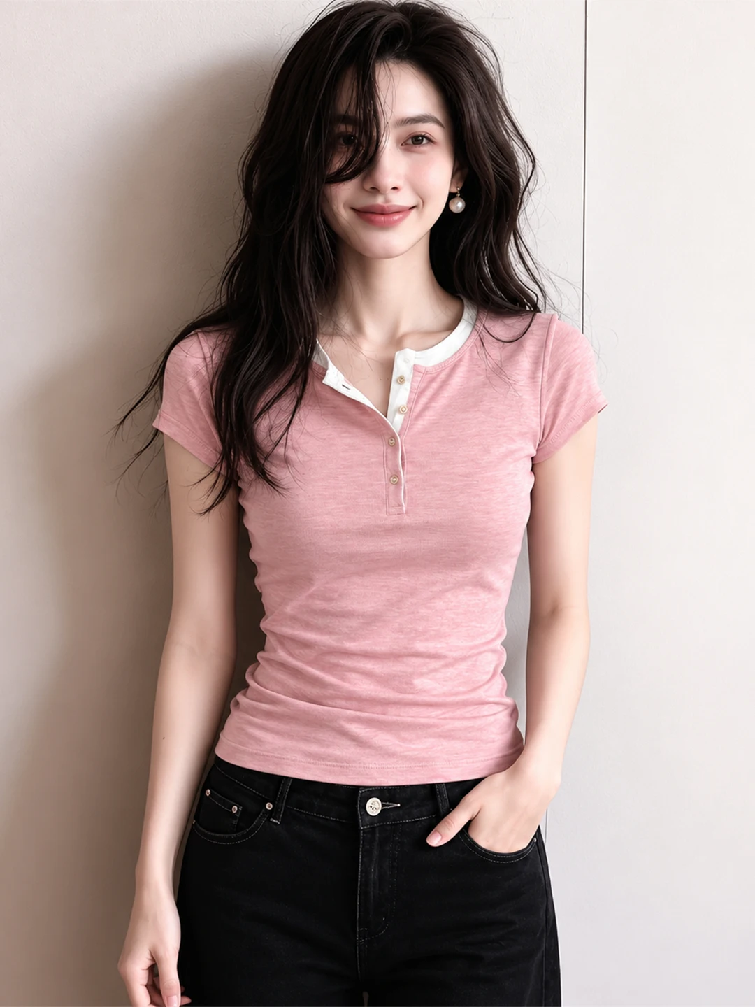 Fashionable Silk T-Shirt Women's Style Trendy Top Ageless Chic Summer 2026 Commute Korean Version Straight Cut Short Sleeve
Fashionable Silk T-Shirt Women's Style Trendy Top Ageless Chic Summer 2026 Commute Korean Version Straight Cut Short Sleeve