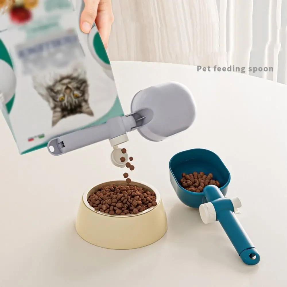 2Pcs Clip Handle Cat Food Scooper Multifunction Large Capacity Pet Food Shovel Plastic Handheld Dog Feeder Shovel
2Pcs Clip Handle Cat Food Scooper Multifunction Large Capacity Pet Food Shovel Plastic Handheld Dog Feeder Shovel