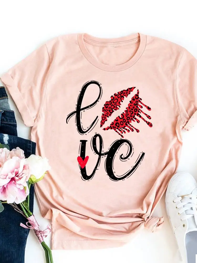 Love Letter Lip Trend Cute Graphic T-shirt Fashion Basic Tee Top Print T Shirt Short Sleeve Summer Clothes Women Clothing
Love Letter Lip Trend Cute Graphic T-shirt Fashion Basic Tee Top Print T Shirt Short Sleeve Summer Clothes Women Clothing