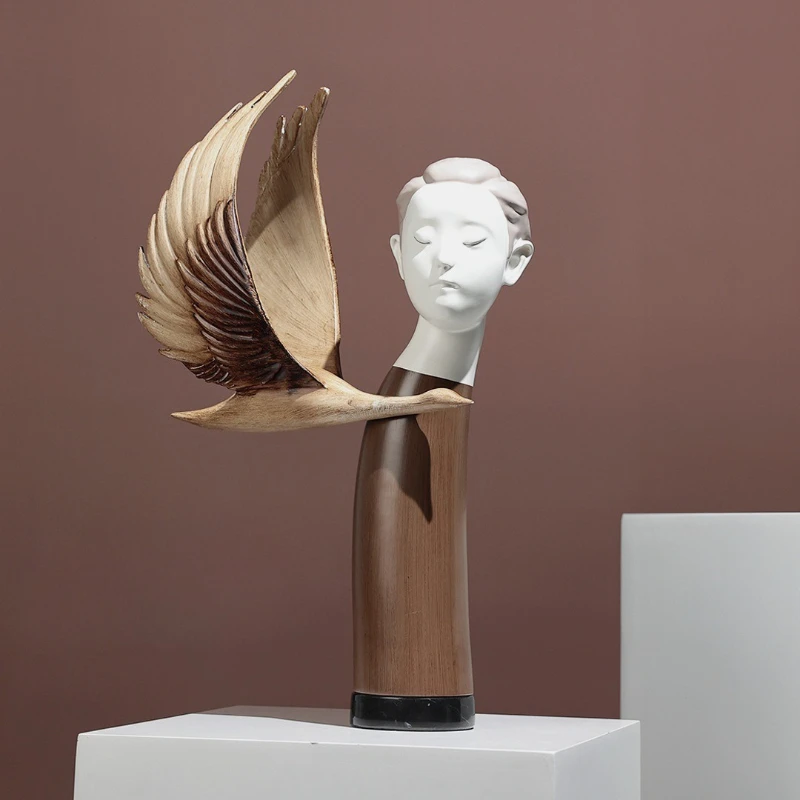 Wabi-Sabi Style Angel Figurine,Resin TV Cabinet Decor,Boho Luxury Home Accent,Hotel Villa Soft Decor, Unique Housewarming Gift
Wabi-Sabi Style Angel Figurine,Resin TV Cabinet Decor,Boho Luxury Home Accent,Hotel Villa Soft Decor, Unique Housewarming Gift