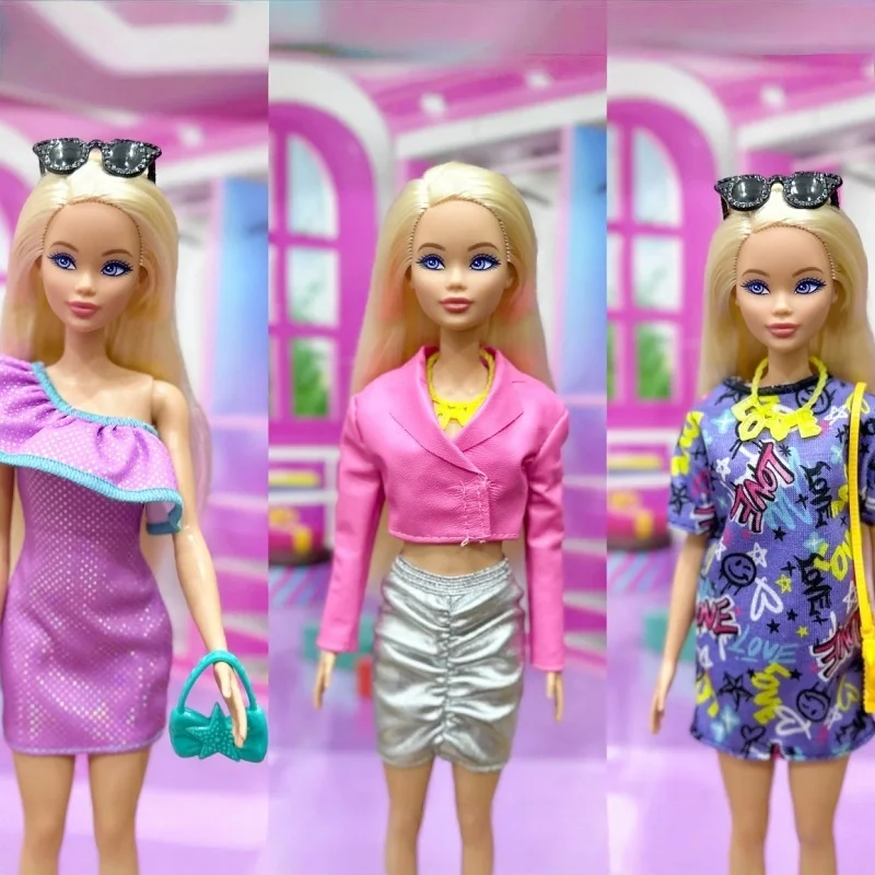 Genuine Barbie Doll Fashion Charm Children'S Toy Genuine Desktop Decor Birthday Gift Comes With Shining Matching Gifts Toys
Genuine Barbie Doll Fashion Charm Children'S Toy Genuine Desktop Decor Birthday Gift Comes With Shining Matching Gifts Toys