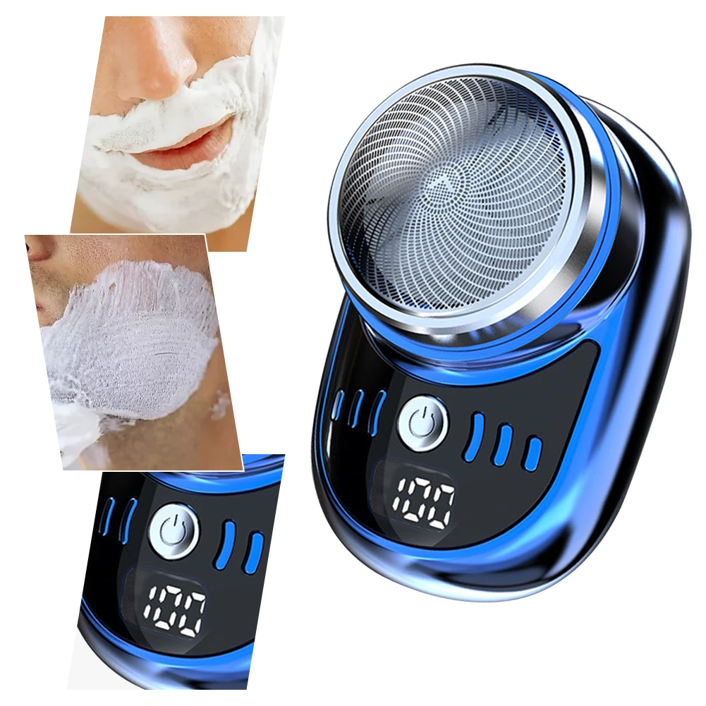 Men Vehicle Mounted Shaver USB Charging Face Beard Trimmer with Digital Display Shaving Face Beard Razor Washable Car Home Razor
Men Vehicle Mounted Shaver USB Charging Face Beard Trimmer with Digital Display Shaving Face Beard Razor Washable Car Home Razor