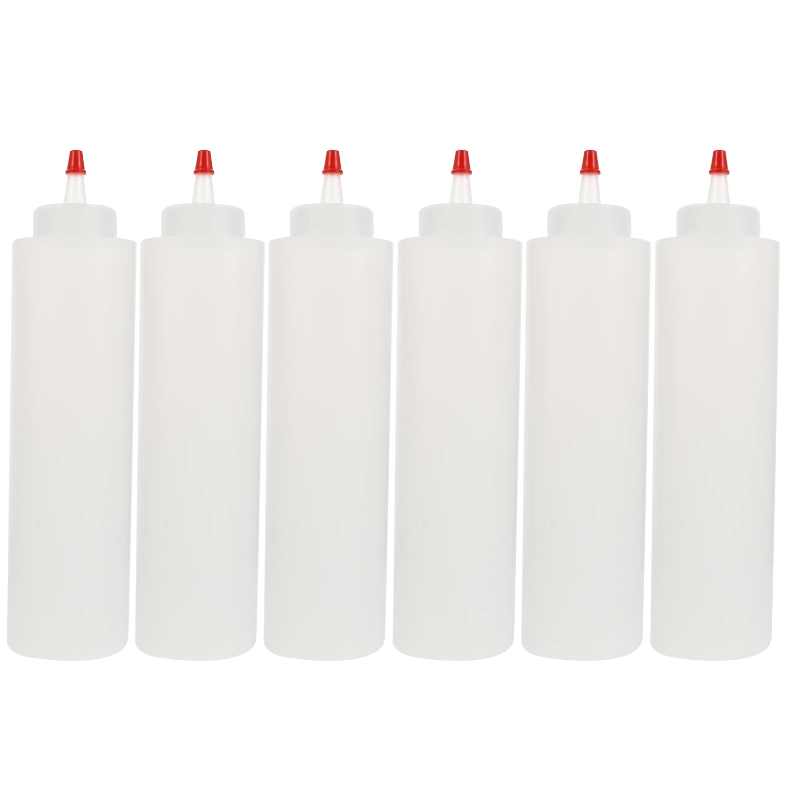 6 Pcs Squeeze Sauce Bottles PE Material Ketchup Mustard Dressing Storage Waterproof High Temp Resistant Lightweight BBQ Camping
6 Pcs Squeeze Sauce Bottles PE Material Ketchup Mustard Dressing Storage Waterproof High Temp Resistant Lightweight BBQ Camping