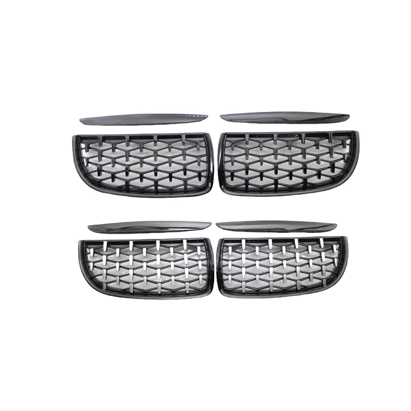 Glossy Black Single Line Style Front Bumper Grilles For BMW 3-Series E90 E91 2005-2008 Diamonds Style Grilles Accessories
Glossy Black Single Line Style Front Bumper Grilles For BMW 3-Series E90 E91 2005-2008 Diamonds Style Grilles Accessories