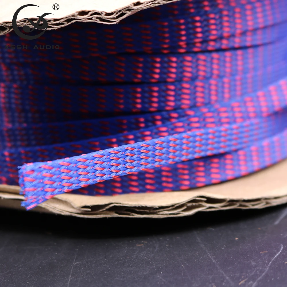 YIVO XSSH Enameled Copper Mixed PET Braided Sleeve EMI Shielding Anti Interference Flexible HIFI Audio Cable Protective Sleeve
YIVO XSSH Enameled Copper Mixed PET Braided Sleeve EMI Shielding Anti Interference Flexible HIFI Audio Cable Protective Sleeve