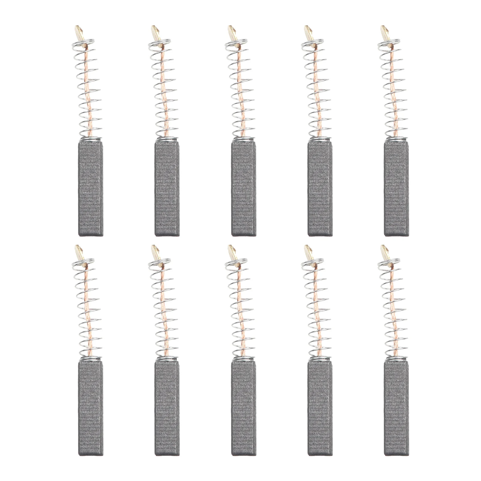 10pcs Motor Carbon Brush For Saws Drills Blowers Angle Grinders Electric Motors Power Tools 20x5x5mm Replacement Carbon Brushes
10pcs Motor Carbon Brush For Saws Drills Blowers Angle Grinders Electric Motors Power Tools 20x5x5mm Replacement Carbon Brushes