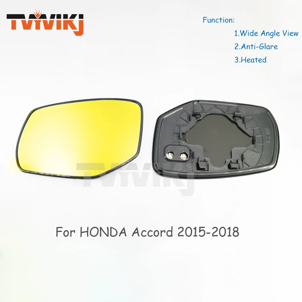 TVYVIKJ 1 pair Side Rearview Mirror golden Glass Lens For HONDA Accord 2015-2018 Wide Angle View anti glare car door mirror
TVYVIKJ 1 pair Side Rearview Mirror golden Glass Lens For HONDA Accord 2015-2018 Wide Angle View anti glare car door mirror