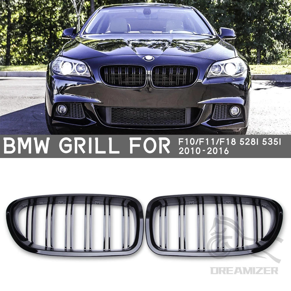 Gloss Car Front Grille Wide Kidney Grille Grill For F10 F11 F18 5 Series 528i 535i 2010-2016 Front Bumper Grille
Gloss Car Front Grille Wide Kidney Grille Grill For F10 F11 F18 5 Series 528i 535i 2010-2016 Front Bumper Grille
