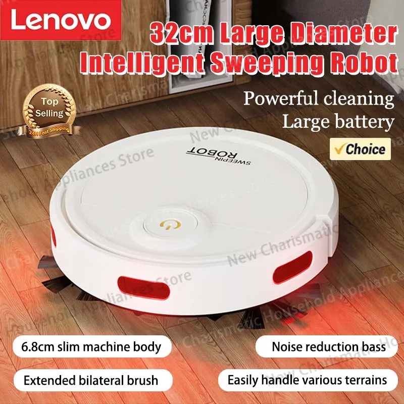 Lenovo 32cm Large Diameter Intelligent Sweeping Robot Lazy Household Cleaning Machine Sweeping Sucking Mopping Fully Automatic
Lenovo 32cm Large Diameter Intelligent Sweeping Robot Lazy Household Cleaning Machine Sweeping Sucking Mopping Fully Automatic