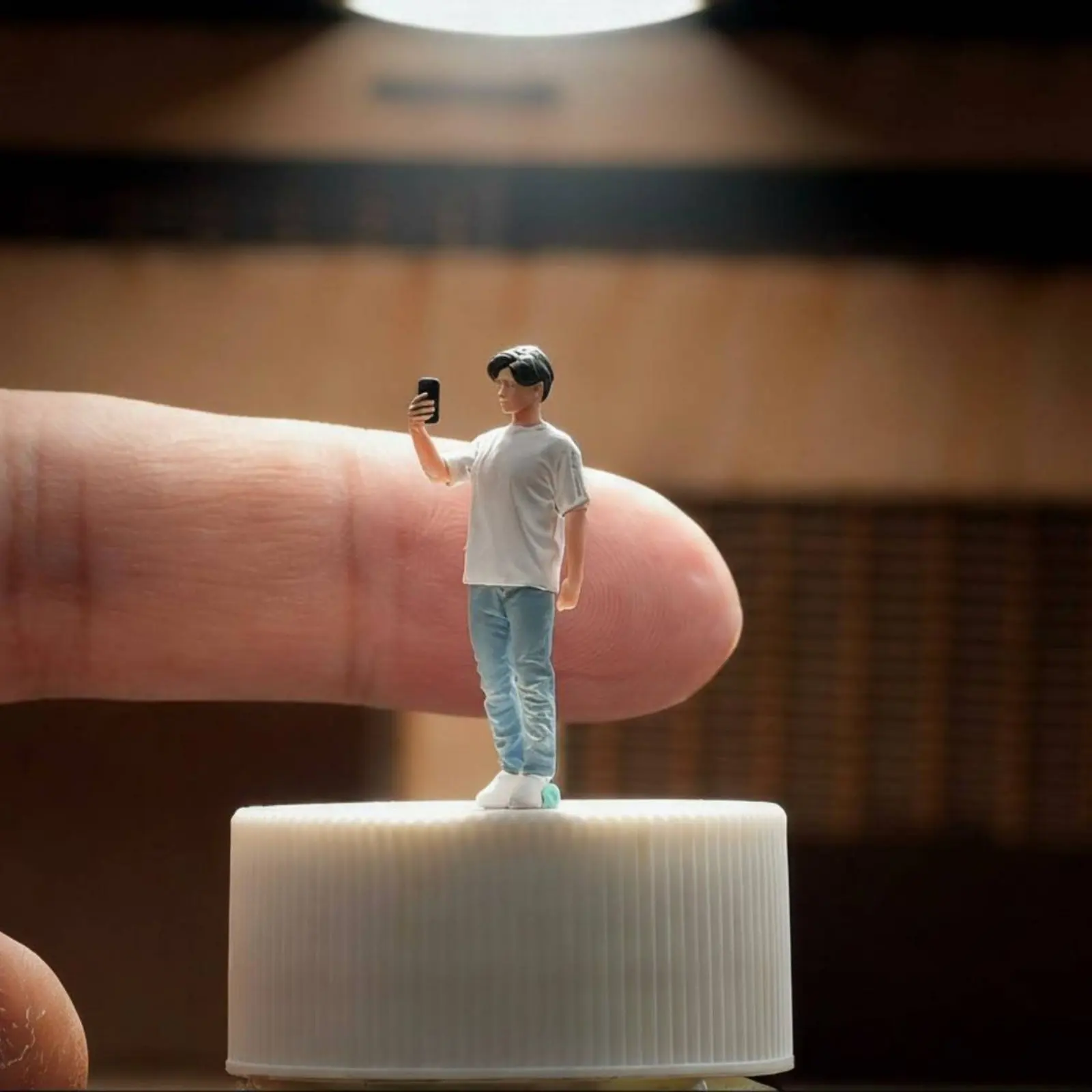 1:64 Scale Figure Realistic Features 1:64 Scale Figurine Miniature Person Statue Exquisite Workmanship Miniature Painted Statue
1:64 Scale Figure Realistic Features 1:64 Scale Figurine Miniature Person Statue Exquisite Workmanship Miniature Painted Statue
