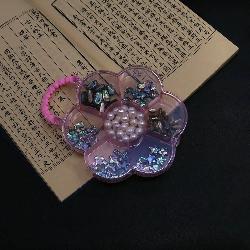 Flower Shape Transparent Plastic Jewelry Packaging Boxes With Pink Woven Portable Handle Design Children Decorative Storage Box
Flower Shape Transparent Plastic Jewelry Packaging Boxes With Pink Woven Portable Handle Design Children Decorative Storage Box