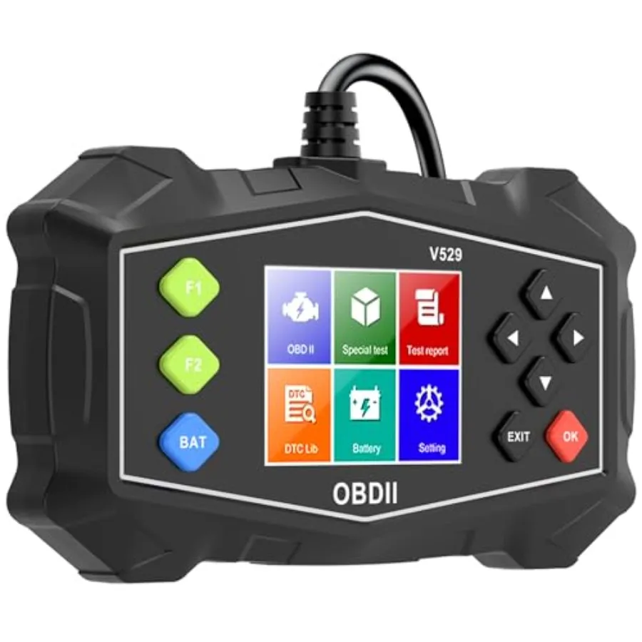 Professional OBD2 Scanner Diagnostic Tool for Vehicle Check Engine Light Detection Compatible with All Cars Built Since 1996 Ad
Professional OBD2 Scanner Diagnostic Tool for Vehicle Check Engine Light Detection Compatible with All Cars Built Since 1996 Ad