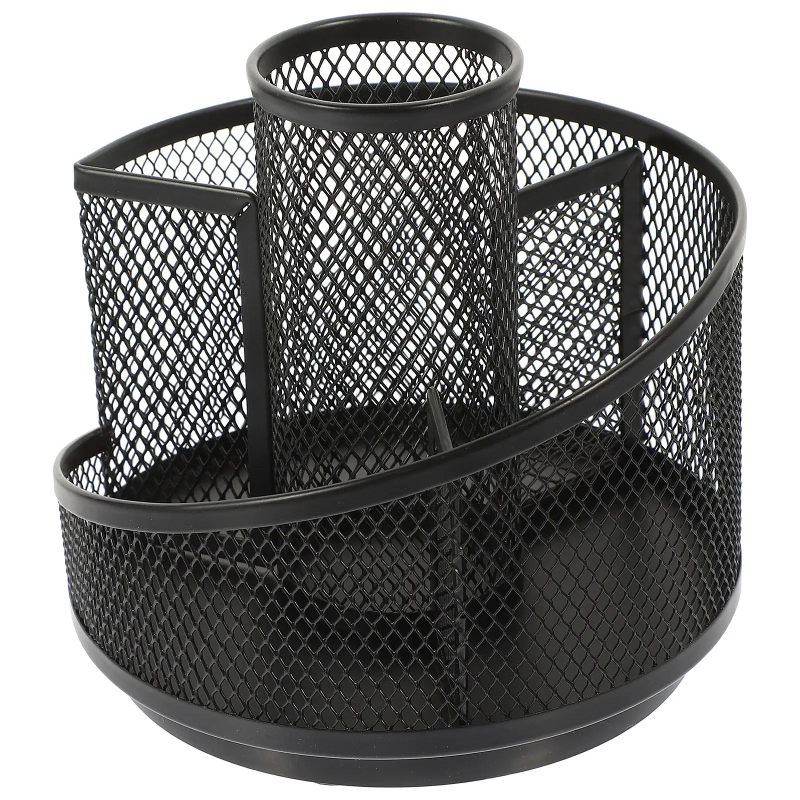 Iron Rotating Pen Holder Thickened Anti-Skid Pad Silent Shock Absorption Wear-Resistant Desktop Pencil Organizer for Tabletop
Iron Rotating Pen Holder Thickened Anti-Skid Pad Silent Shock Absorption Wear-Resistant Desktop Pencil Organizer for Tabletop