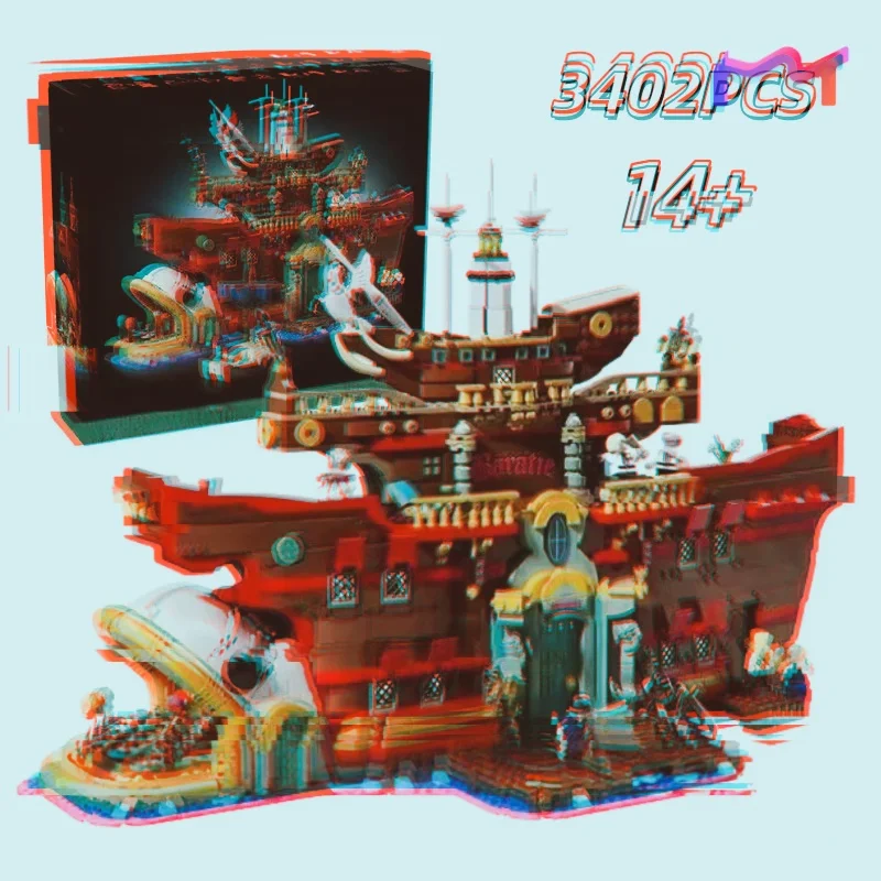 3402PCS The Floating Restaurant Model Building Blocks MOC-75640 Brick Craft Home Decor Ornament Toys For Kids Birthday Gifts
3402PCS The Floating Restaurant Model Building Blocks MOC-75640 Brick Craft Home Decor Ornament Toys For Kids Birthday Gifts