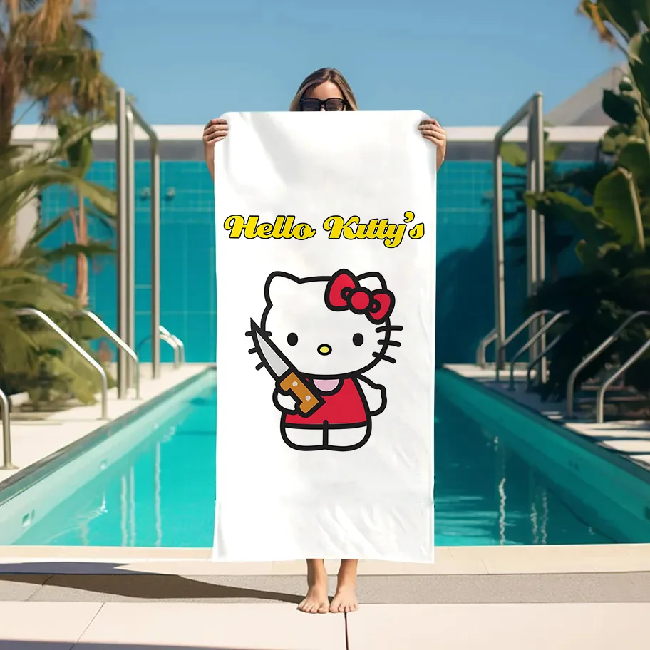 Beach Towel H-Hello K-Kitty Cat Spa Sauna Large Bath Towels Bathroom Set Accessories Turban for Hair Drying Personal Care Home
Beach Towel H-Hello K-Kitty Cat Spa Sauna Large Bath Towels Bathroom Set Accessories Turban for Hair Drying Personal Care Home