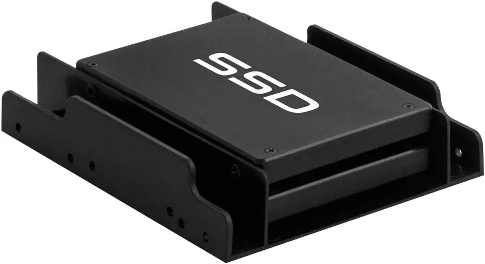 Комплект для монтажа 2,5-дюймового SSD/HDD в отсек для 3,5-дюймового накопителя с винтами
Комплект для монтажа 2,5-дюймового SSD/HDD в отсек для 3,5-дюймового накопителя с винтами