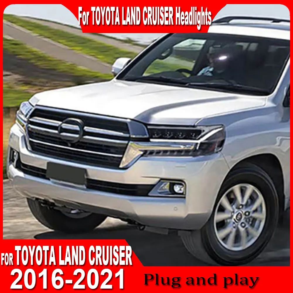 Фары для Toyota Land Cruiser 2016-2021: Обновленные, модифицированные, новые, с динамическими ДХО и светодиодными указателями поворота. Автоаксессуары.
Фары для Toyota Land Cruiser 2016-2021: Обновленные, модифицированные, новые, с динамическими ДХО и светодиодными указателями поворота. Автоаксессуары.