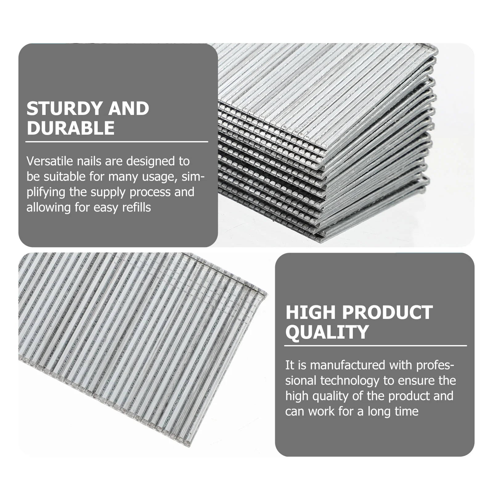 1600pcs Straight Galvanized Nails Heavy Duty Smooth Furniture Decoration Versatile Durable
1600pcs Straight Galvanized Nails Heavy Duty Smooth Furniture Decoration Versatile Durable