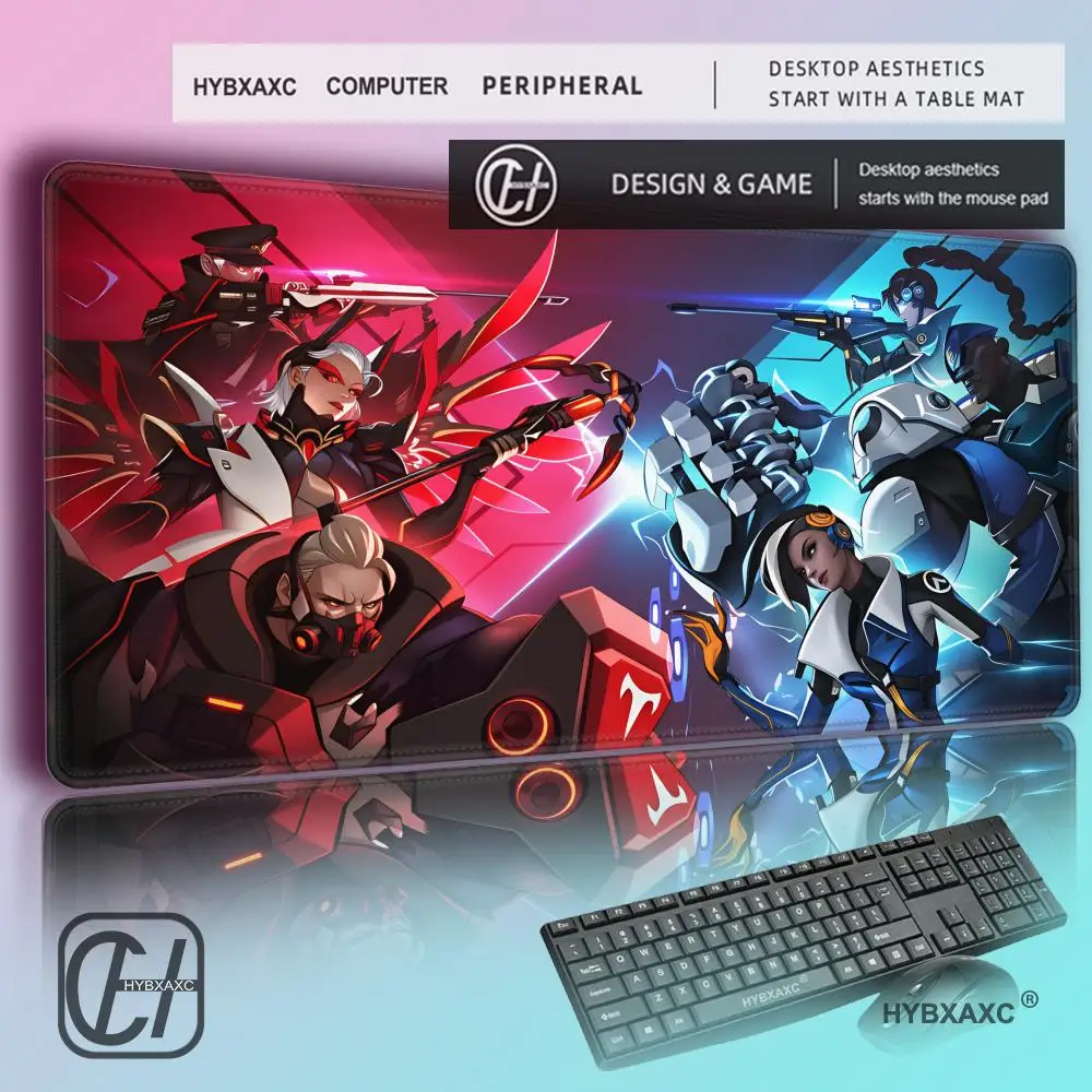 HYBXAXC Gaming Mouse Pad O-v-erwatch Keyboard Pads Anti Slip Gaming Cabinet Mouse Mat PC Laptop Kawaii Deskmat Anime
HYBXAXC Gaming Mouse Pad O-v-erwatch Keyboard Pads Anti Slip Gaming Cabinet Mouse Mat PC Laptop Kawaii Deskmat Anime