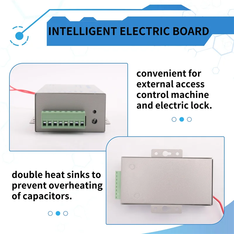 Access Control Power Supply Transformer Door System Adapter AC110-240V Covertor System Machine White DC12V 5A-B12B
Access Control Power Supply Transformer Door System Adapter AC110-240V Covertor System Machine White DC12V 5A-B12B
