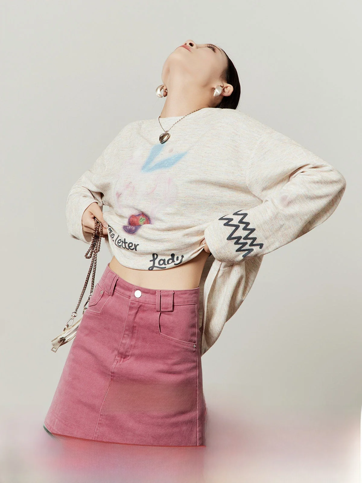 Fluorescent Wing Floral Lace Pink T-Shirt Women's Loose Casual Style Long Sleeve Top Breathable Comfortable Spring 2026
Fluorescent Wing Floral Lace Pink T-Shirt Women's Loose Casual Style Long Sleeve Top Breathable Comfortable Spring 2026