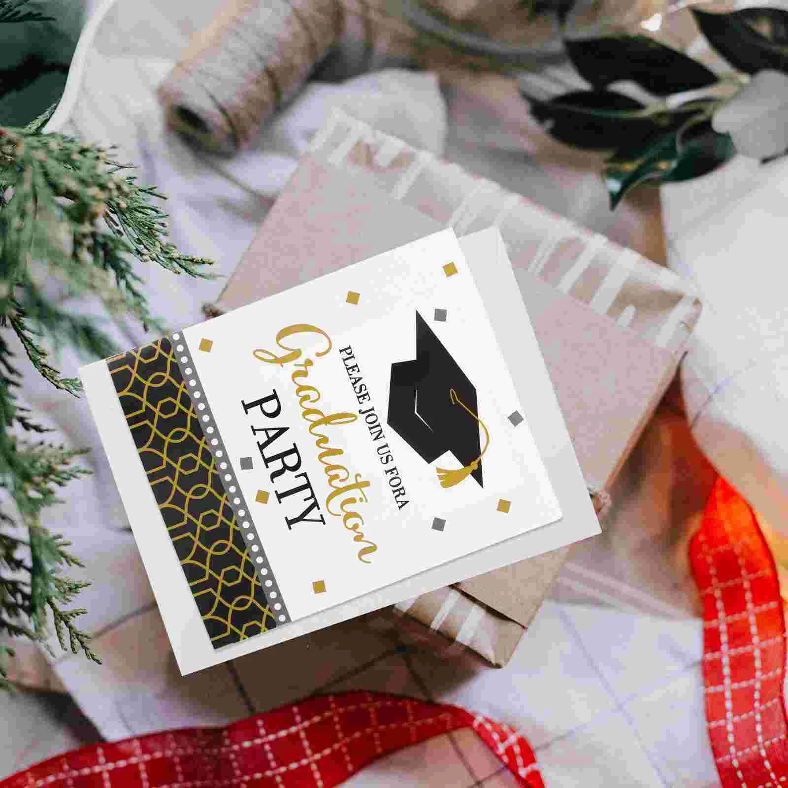 8 Pcs Ceremony Invitation Cards Elegant Design Red Bulk Graduation Cards Envelope Party Paper Invitations Bulk Quantity
8 Pcs Ceremony Invitation Cards Elegant Design Red Bulk Graduation Cards Envelope Party Paper Invitations Bulk Quantity