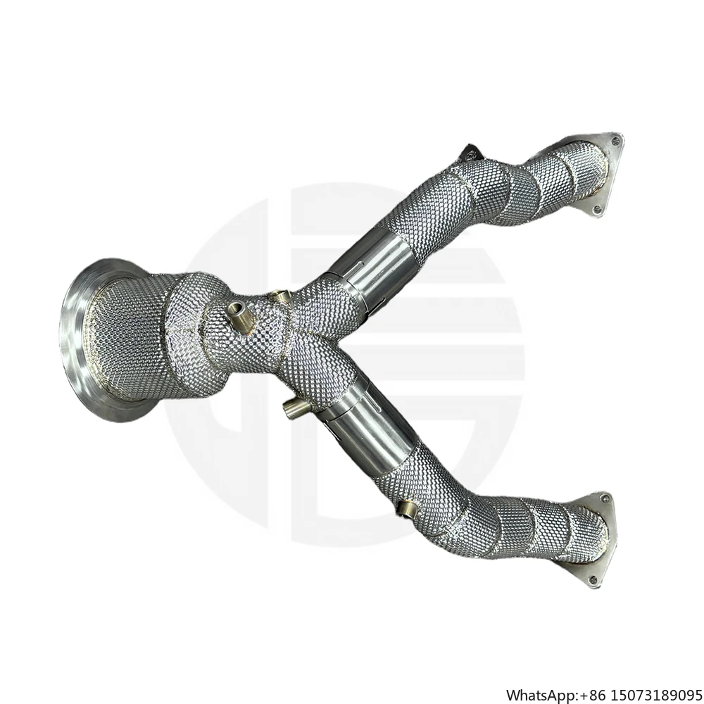 High Flow Performance Heat Shield Catted Downpipe for S 3.0T 2020+ with OPF
High Flow Performance Heat Shield Catted Downpipe for S 3.0T 2020+ with OPF